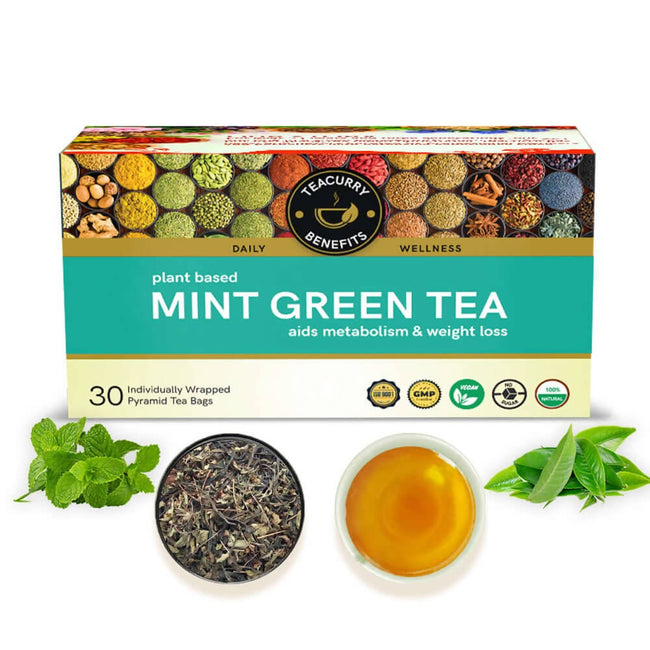Teacurry Mint Green Tea Hover Image