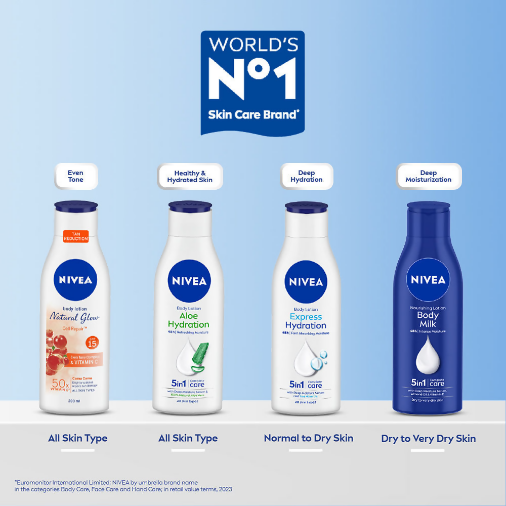 Nivea Sunscreen & 50X Vitamin C Body Lotion
