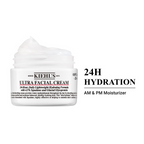 Kiehl's Ultra Facial Cream With 24 Hour Hydration - Moisturizer For Softer, Hydrated Skin