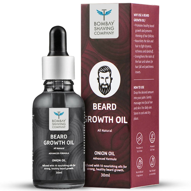 Bombay Shaving Company Beard Growth Onion Oil Hover Image