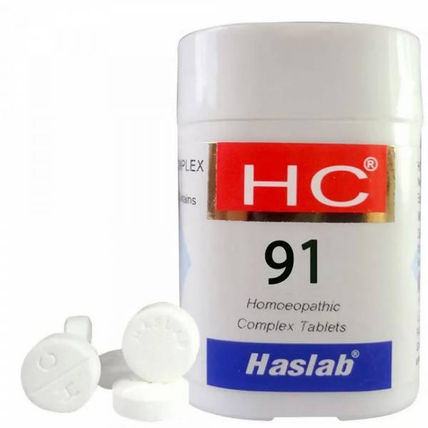 Haslab Homeopathy HC 91 Camphor Complex Tablets Hover Image