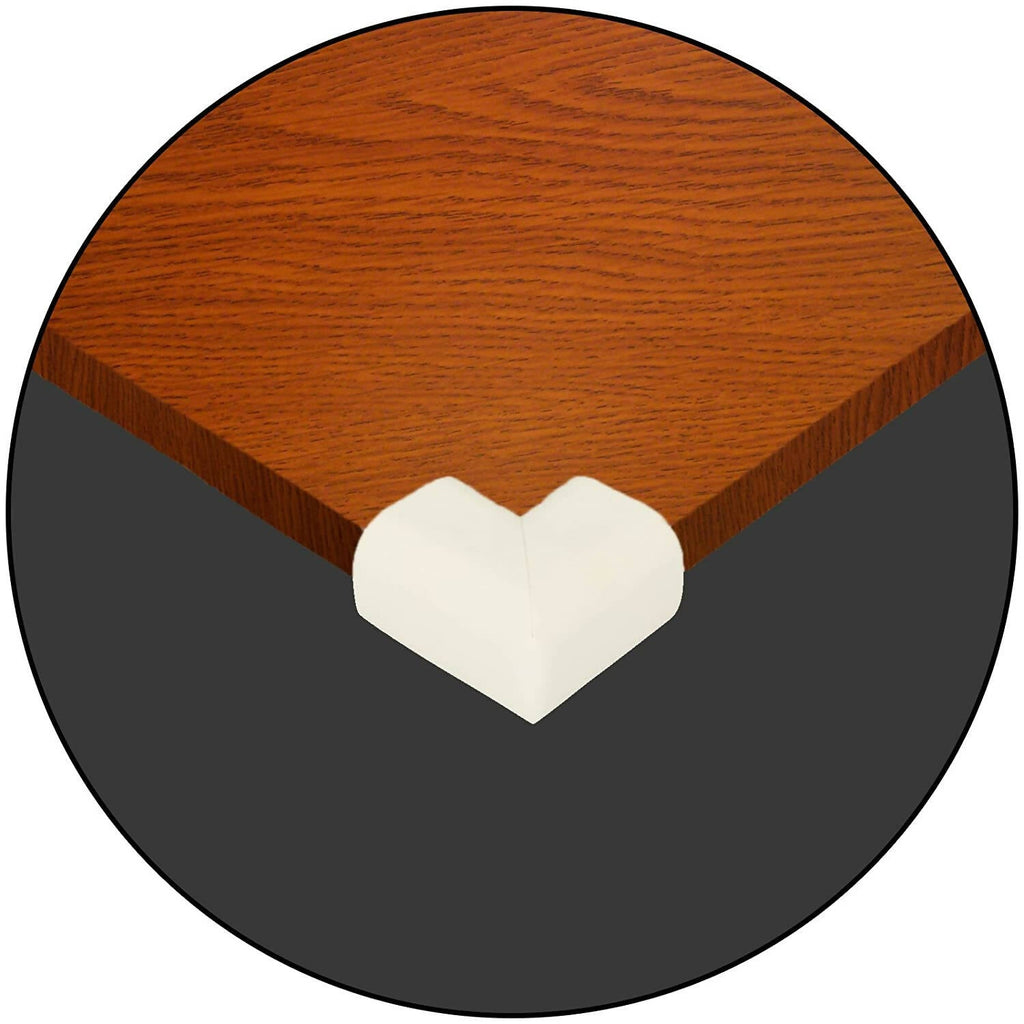 Safe-O-Kid High Quality High Density L-Shaped Small Nbr Corner Cushions - Cream