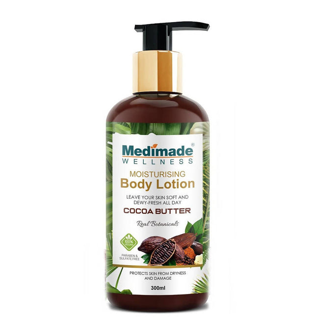 Medimade Wellness Cocoa Butter Moisturising Body Lotion Hover Image
