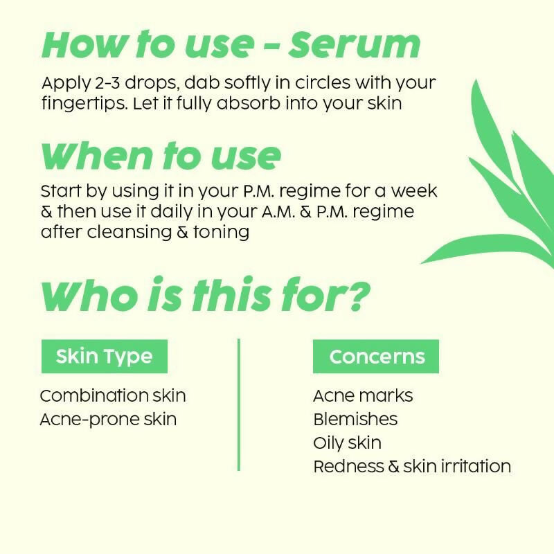 PLIX The Plant Fix Jamun Face Wash & Acne Marks Serum Combo