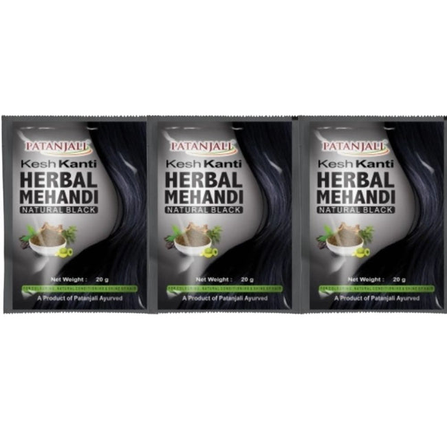 Patanjali Kesh kanti Herbal Mehandi Natural Black Hover Image