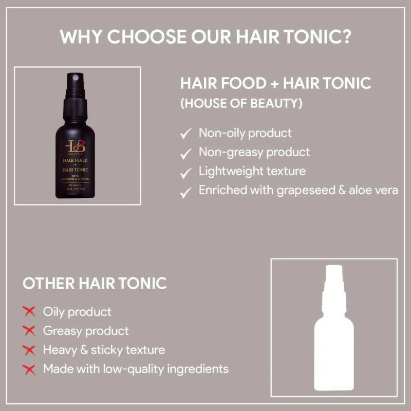 House Of Beauty Hair Food And Tonic