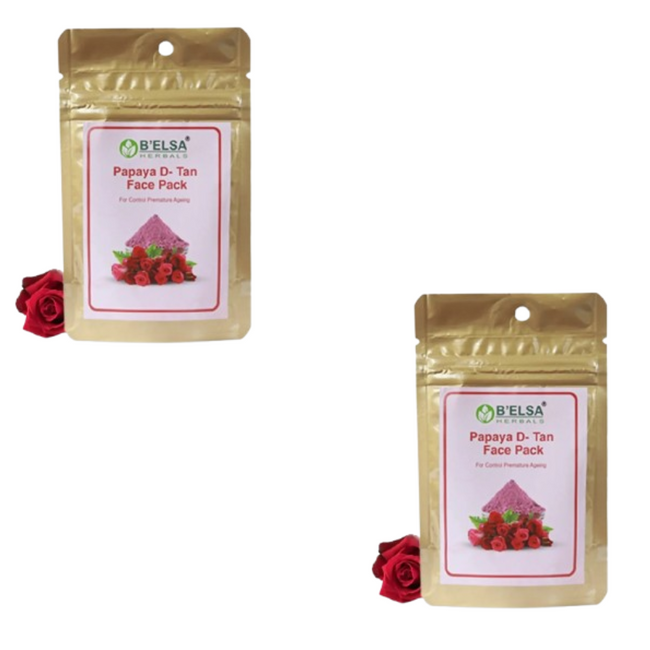 Belsa Herbals Organic Premature Aging Control Rose Face Pack Hover Image