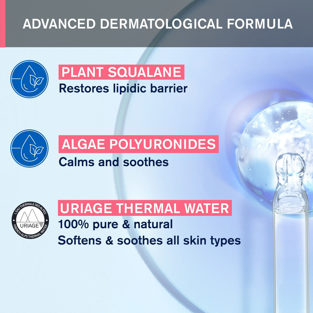 Uriage Tolederm Control Make-Up Removing Milky Gel