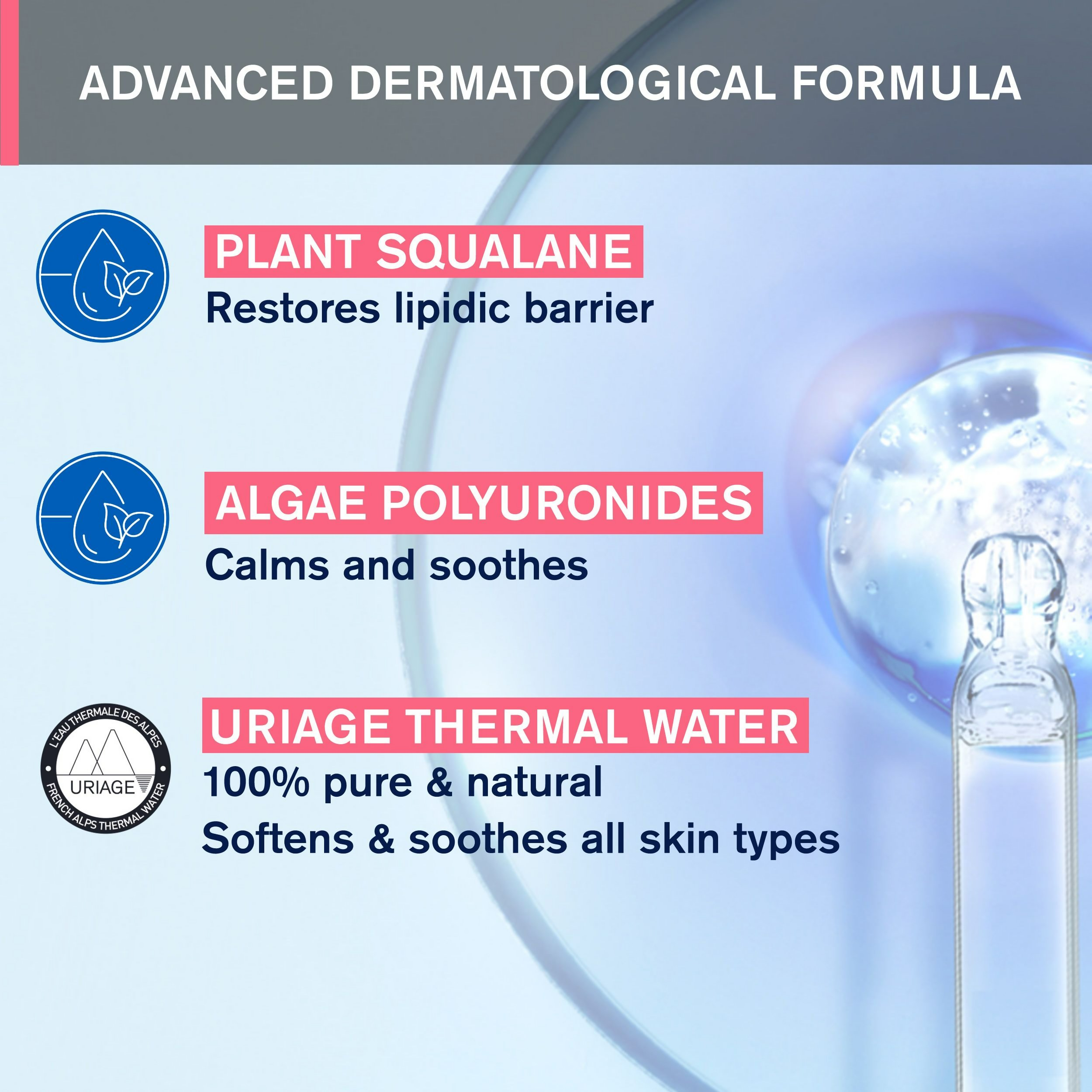 Uriage Tolederm Control Make-Up Removing Milky Gel