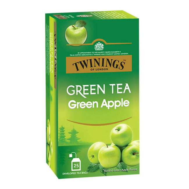 Twinings Green Tea Green Apple Teabags Hover Image