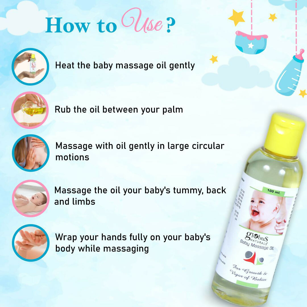 Globus Naturals Baby Massage Oil