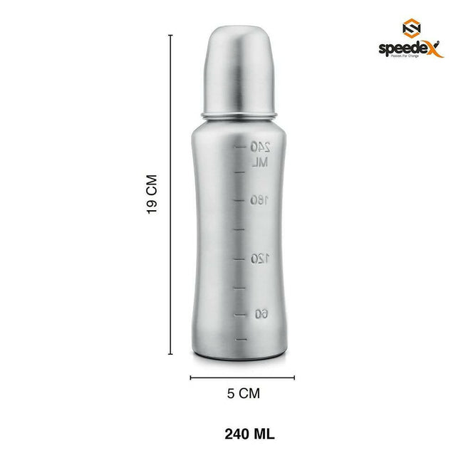 Speedex Stainless Steel Infant Baby Feeding Bottle Main Image