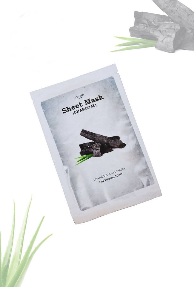 Tjori Charcoal Sheet Mask Main Image