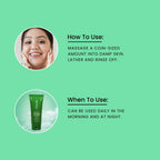 Foxtale Refreshing Face Wash For Deep Cleansing with Niacinamide - Hydrates & Brightens Skin