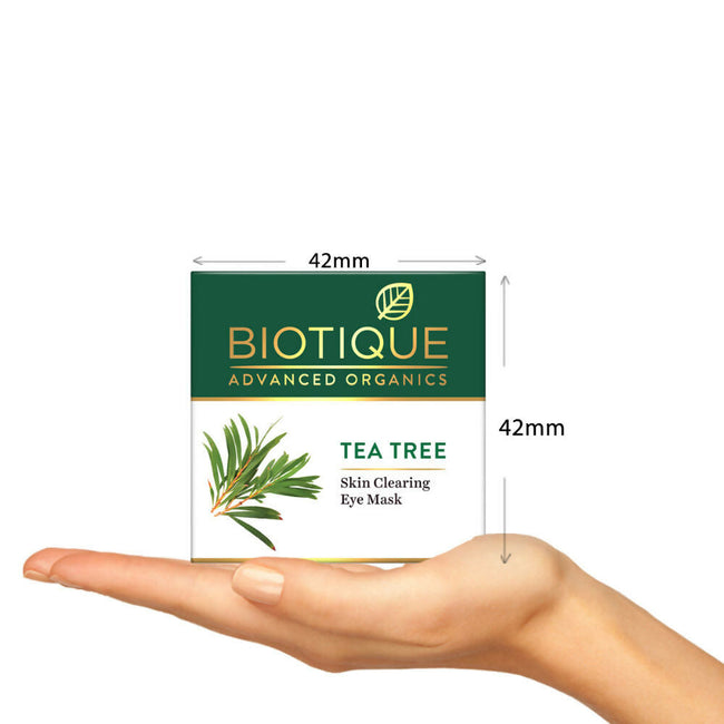 Biotique Advanced Organics Tea Tree Skin Clearing Eye Mask Main Image