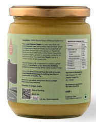 Indic Organics Forest Grazing Malnad Gidda Desi Cow's A2 Ghee | Pure Desi Cow Ghee | Cultured Premium Ghee