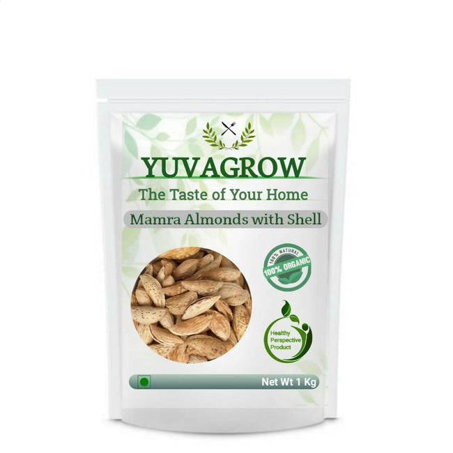 Yuvagrow Mamra Almonds With Shells Main Image