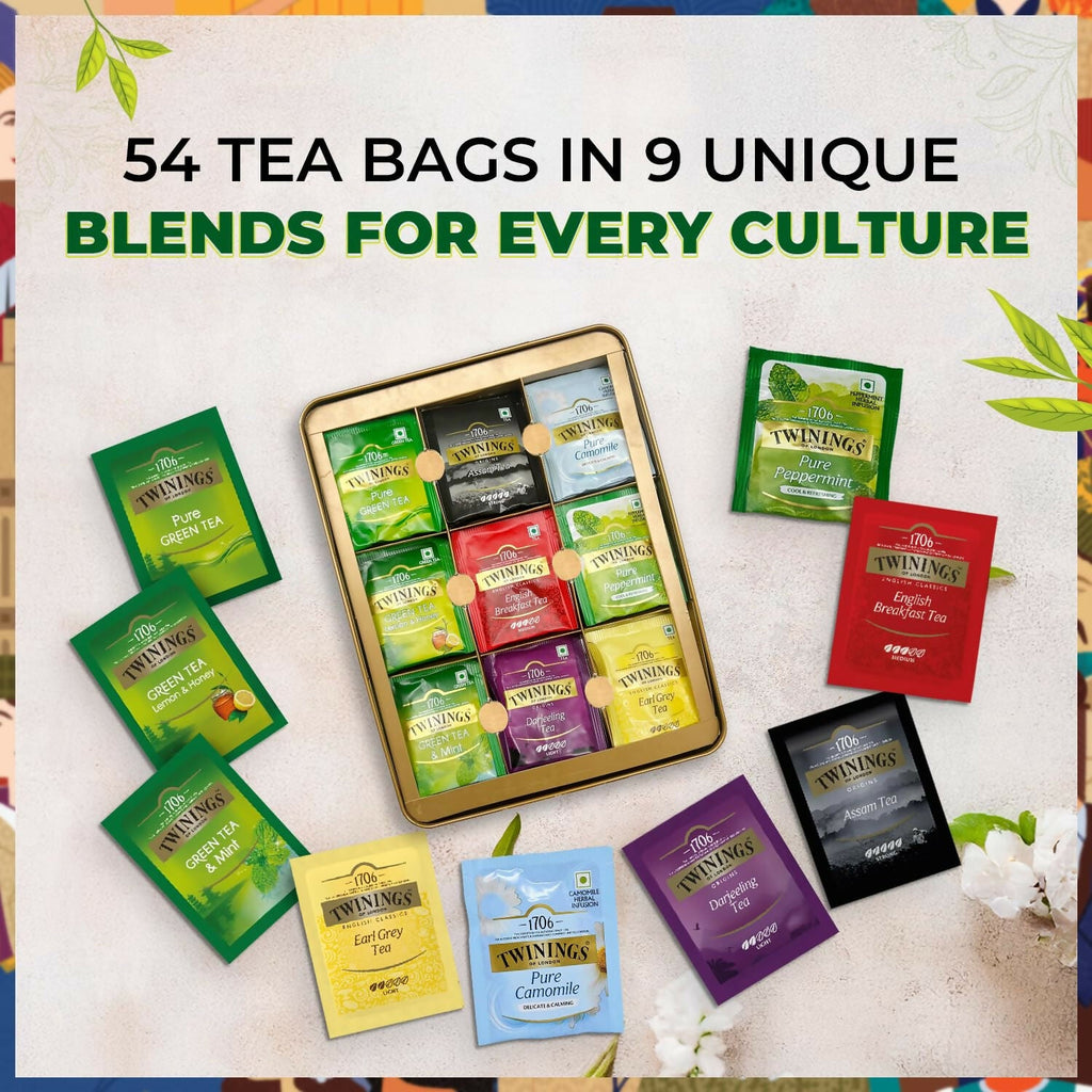 Twinings The Explorers Collection Assortment Tea Gift Set