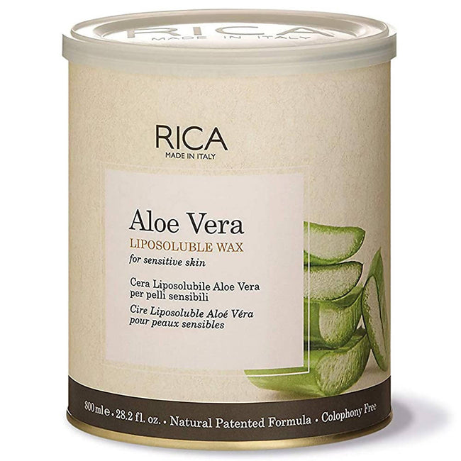 Rica Aloe Vera Liposoluable Hair Removal Wax Cream for Arms, Chest, Legs, Back, and Full Body Hover Image