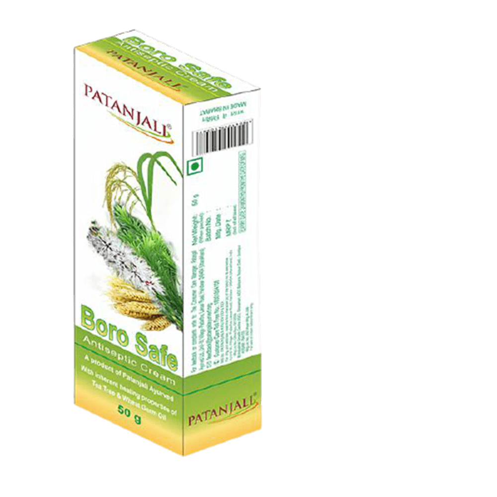 Patanjali Boro Safe Antiseptic Cream With Aloe Vera & Tea Tree Oil