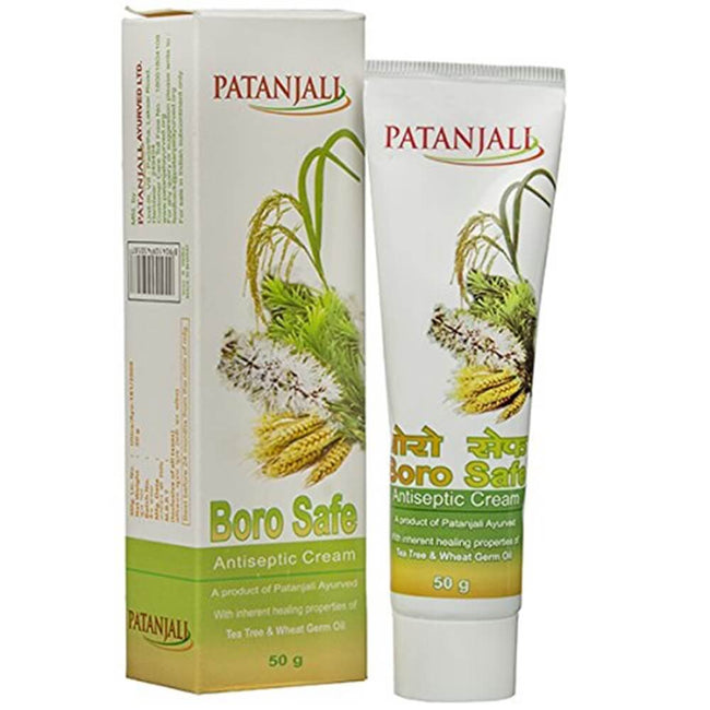 Patanjali Boro Safe Antiseptic Cream With Aloe Vera & Tea Tree Oil Hover Image