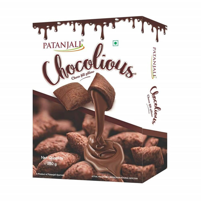 Patanjali Chocolious-Choco Fill Pillow (Pack Of 2) Hover Image