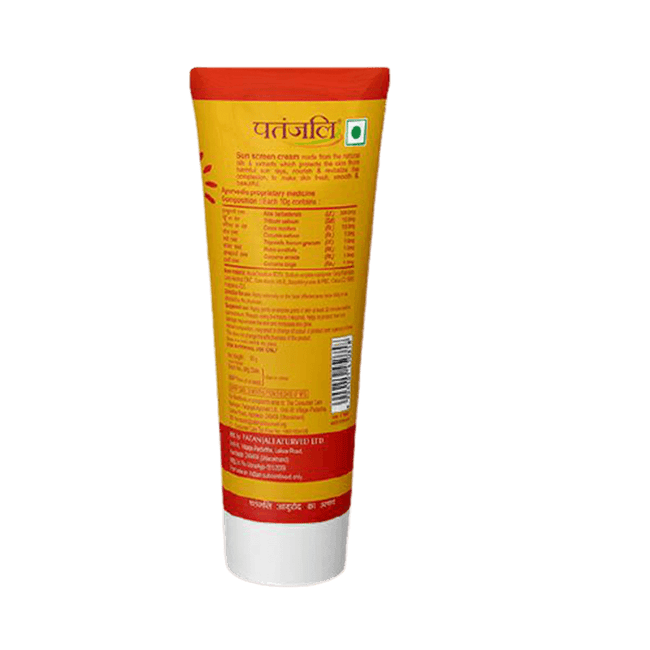 Patanjali Sun Screen Cream Main Image