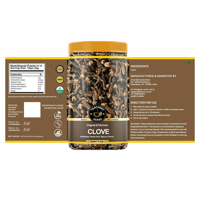 Teacurry Premium Organic Clove Main Image