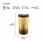 Dubblin Striker Stainless Steel Mug