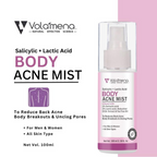 Volamena Body Acne Mist With Salicylic & Lactic