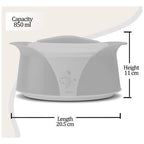 Milton New Imperial 1000 Casserole For Roti/Chapati - Purple Color