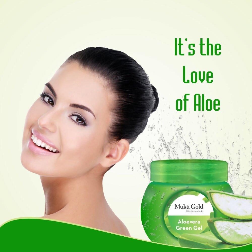 Axiom Mukti Gold Aloevera Green Gel