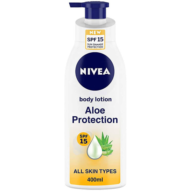 Nivea Aloe Protection SPF 15 Body Lotion Hover Image