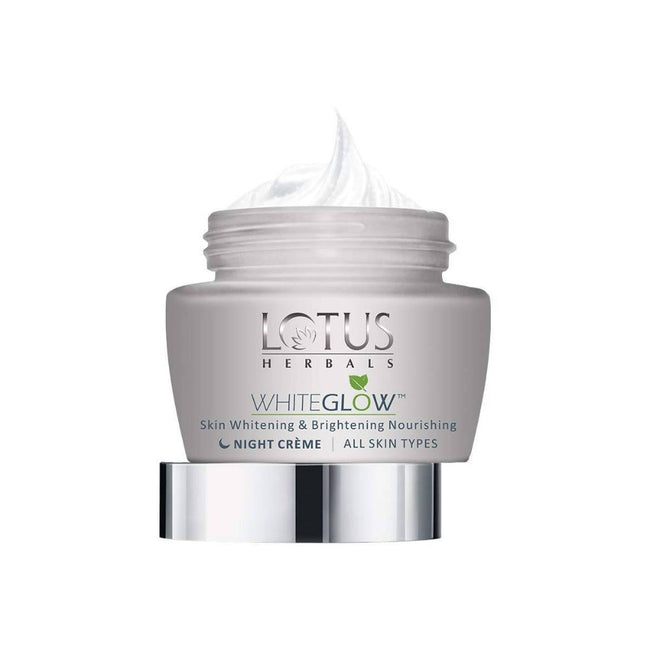 Lotus Herbals Whiteglow Skin Whitening & Brightening Nourishing Night Creme Hover Image