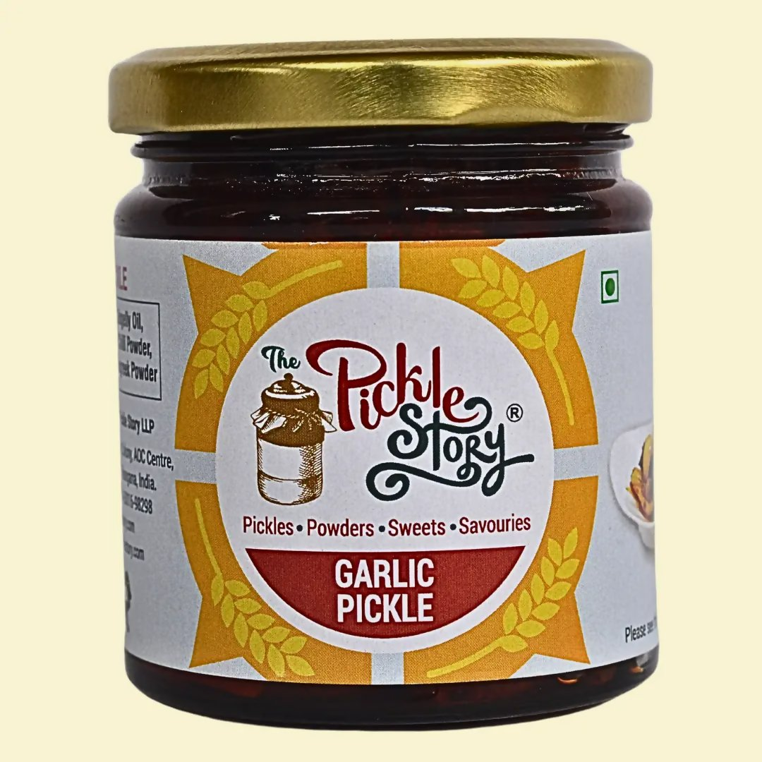 The Pickle Story Garlic Pickle (Lahsun Ka Achar)