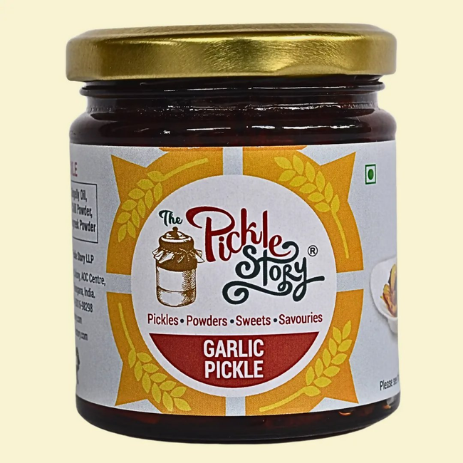 The Pickle Story Garlic Pickle (Lahsun Ka Achar) Hover Image