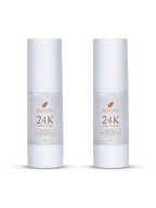 Flawora 24K Gold Face Serum With Vitamin C For Brightening & Anti-Aging Skin