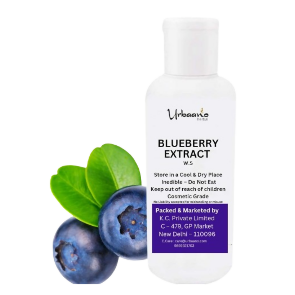 Urbaano Herbal Blue Berry Extract Water Soluble For DIY Skin Care & Hair Care Products