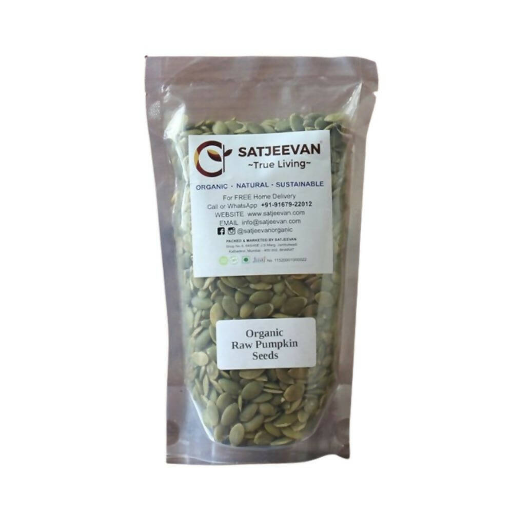 Satjeevan Organic Raw Pumpkin Seeds