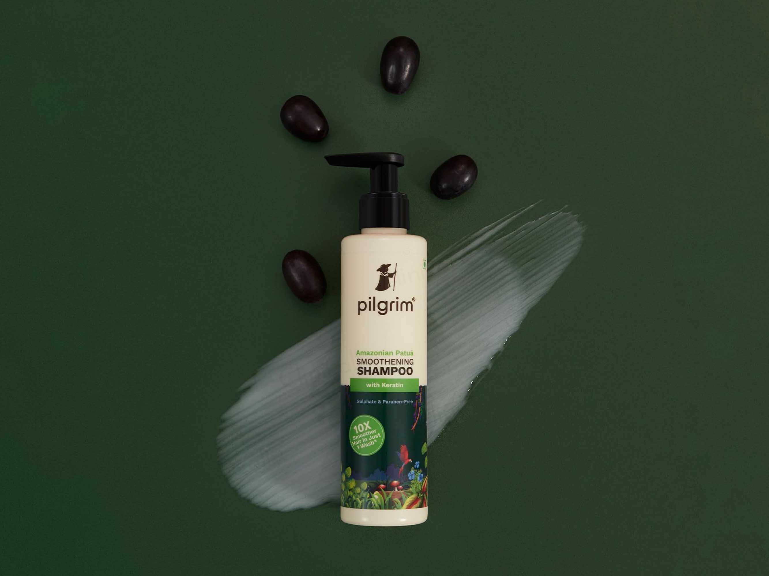 Pilgrim Patuá & Keratin Smoothening Shampoo