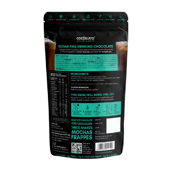 Cocosutra Lite - Defend - Sugar Free Drinking Chocolate Mix Main Image