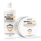 Detoxie Body Wash & Body Scrub Combo - Urban Shield