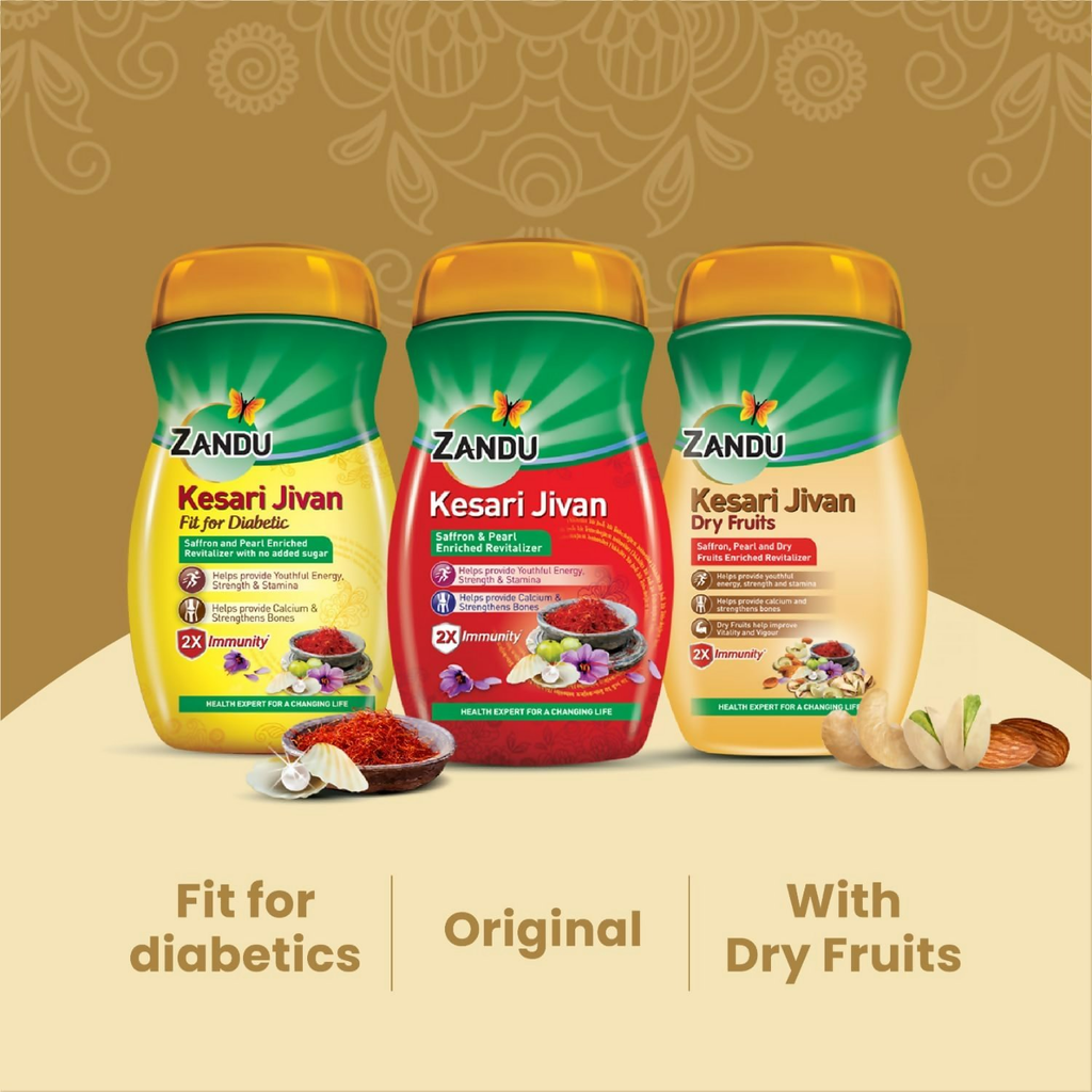Zandu Kesari Jivan Dry Fruits Chyawanprash