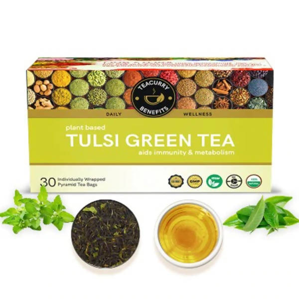 Teacurry Tulsi Green Tea Hover Image