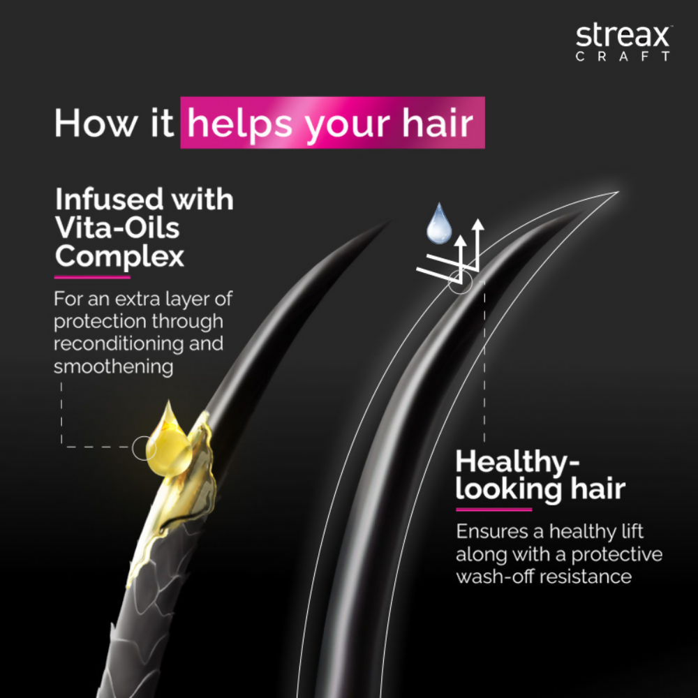 Streax Craft Repair Hair Serum For Dry and Damaged Hair Repair With Vita-Oils Complex