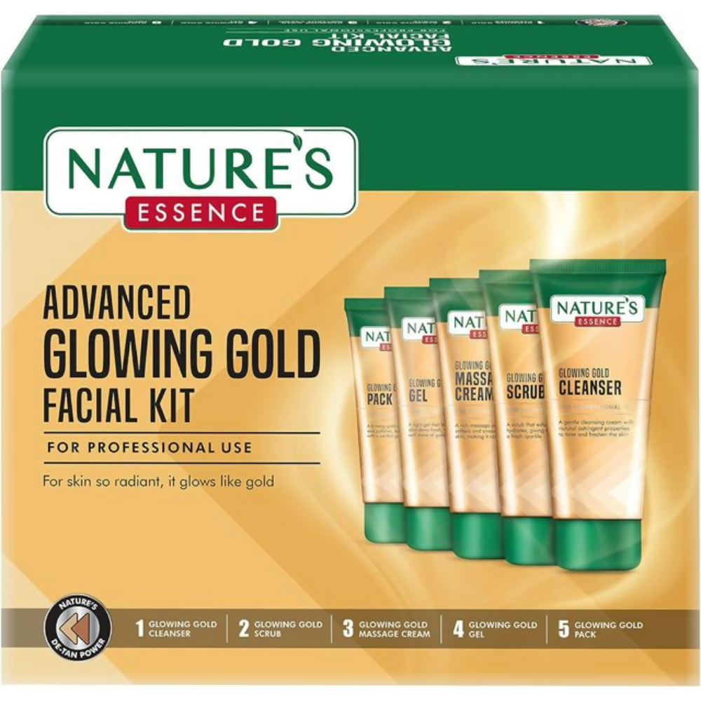 Nature's Essence Advanced Glowing Gold Facial Kit