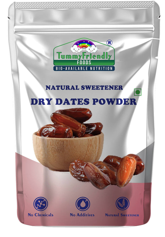 TummyFriendly Foods Dry Dates Powder from Premium Arabian Dates, Kharek Powder Cereal Main Image