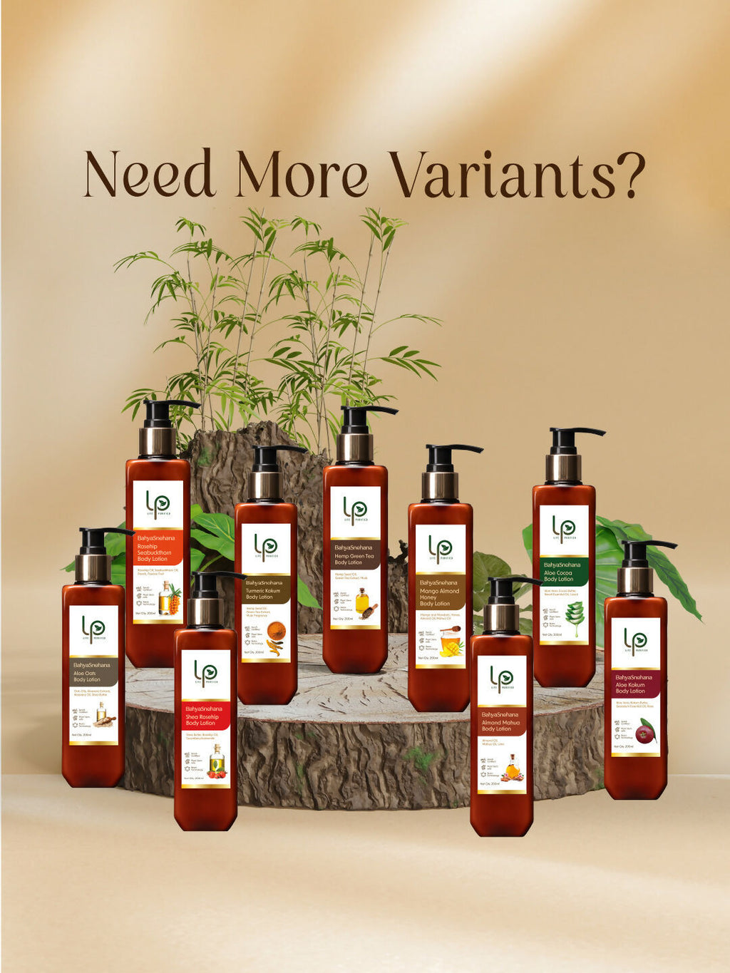 Life Purified Bahyasnehana Rosehip Seabuckthorn - Body Lotion