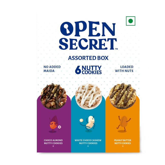 Open Secret Assorted Nutty Cookies Hover Image