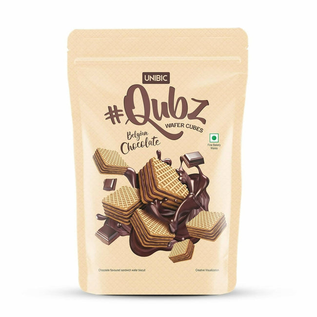 Unibic Qubz Wafer Biscuits Chocolate Flavour Hover Image